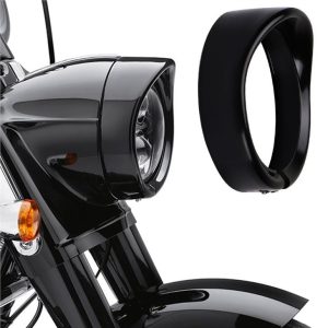 Morsun 7-дюймовий круглий світлодіодний кільцевий кронштейн для мотоциклів для Harley FLD