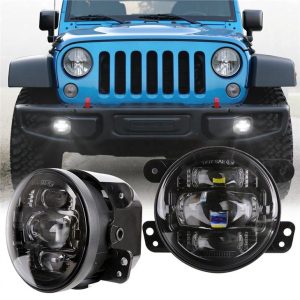 Світлодіодне світлодіодне протитуманне освітлення переднього бампера Morsun для Jeep Wrangler JK 2007-2017