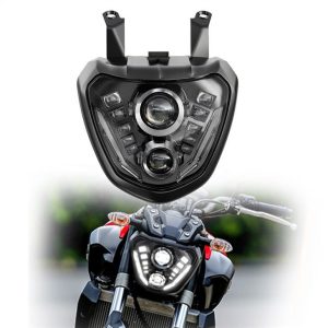 Мотоциклетна світлодіодна фара MorSun для Yamaha MT 07 FZ 07 MT07 MT-07 FZ-07 2014 плюс проектор DRL вогнів